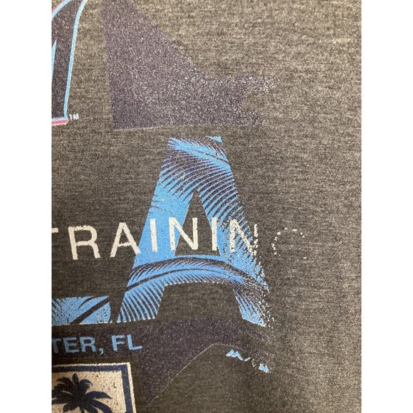 Majestic Miami Marlins Spring Training Florida T-Shirt Size Large Gray - Picture 2 of 5
